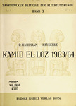 Bericht über die Ergebnisse der Ausgrabungen in Kamid el-Loz (Libanon) in den Jahren 1963 und 1964 by Rolf Hachmann