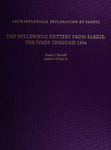 The Hellenistic pottery from Sardis: the finds through 1994 by Susan I. Rotroff