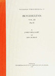 Beycesultan: v. 3., pt. 2. Late Bronze Age and Phrygian pottery and middle and late Bronze Age small objects by James Mellaart