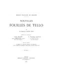 Nouvelles fouilles de Tello, par le commandant Gaston Cros by Gaston Cros