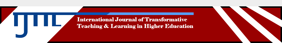 International Journal of Transformative Teaching and Learning in Higher Education