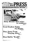 Stony Brook Press, v. 04, n. 29 by Stony Brook University. Stony Brook Press.