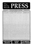 Stony Brook Press, v. 15, n. 04 by Stony Brook University. Stony Brook Press.