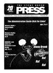 Stony Brook Press, v. 20, n. 12 by Stony Brook University. Stony Brook Press.