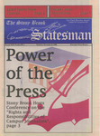 The Statesman, v. 42, i. 20 by State University of New York at Stony Brook