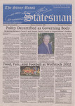 The Statesman, v. 46, i. 15 by State University of New York at Stony Brook