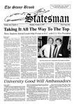 The Statesman, v. 41, i. 09 by State University of New York at Stony Brook