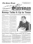 The Statesman, v. 41, i. 21 by State University of New York at Stony Brook