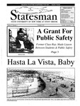 The Statesman, v. 37, i. 03 by State University of New York at Stony Brook