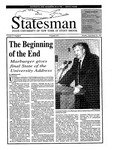 The Statesman, v. 37, i. 06 by State University of New York at Stony Brook