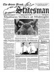 The Statesman, v. 39, i. 13 by State University of New York at Stony Brook