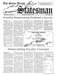 The Statesman, v. 40, i. 16 by State University of New York at Stony Brook