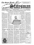 The Statesman, v. 39, i. 43 by State University of New York at Stony Brook