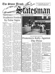 The Statesman, v. 40, i. 07 by State University of New York at Stony Brook