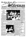 The Statesman, v. 39, i. 05 by State University of New York at Stony Brook