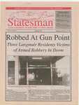 The Statesman, v. 37, i. 29 by State University of New York at Stony Brook