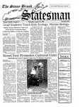 The Statesman, v. 39, i. 02 by State University of New York at Stony Brook