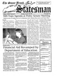 The Statesman, v. 39, i. 17 by State University of New York at Stony Brook