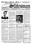 The Statesman, v. 39, i. 19 by State University of New York at Stony Brook