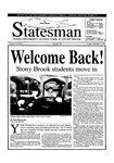 The Statesman, v. 35, i. 01 by State University of New York at Stony Brook