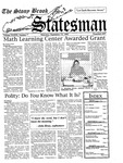 The Statesman, v. 39, i. 07 by State University of New York at Stony Brook