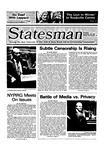 The Statesman, v. 32, i. 10 by State University of New York at Stony Brook