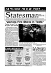 The Statesman, v. 32, i. 13 by State University of New York at Stony Brook