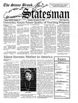 The Statesman, v. 39, i. 21 by State University of New York at Stony Brook