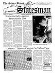 The Statesman, v. 40, i. 21 by State University of New York at Stony Brook