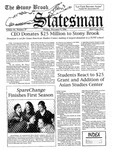 The Statesman, v. 40, i. 27 by State University of New York at Stony Brook