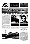 The Statesman, v. 32, i. 03 by State University of New York at Stony Brook