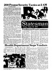 The Statesman, v. 23, i. 10 by State University of New York at Stony Brook