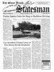 The Statesman, v. 40, i. 20 by State University of New York at Stony Brook