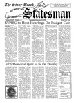 The Statesman, v. 39, i. 40 by State University of New York at Stony Brook