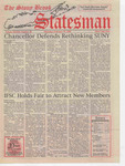 The Statesman, v. 39, i. 38 by State University of New York at Stony Brook