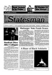 The Statesman, v. 33, i. 19 by State University of New York at Stony Brook