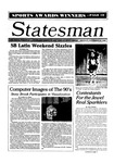 The Statesman, v. 33, i. 22 by State University of New York at Stony Brook