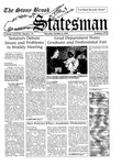 The Statesman, v. 38, i. 10 by State University of New York at Stony Brook