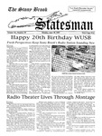 The Statesman, v. 40, i. 59 by State University of New York at Stony Brook