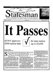 The Statesman, v. 35, i. 53 by State University of New York at Stony Brook