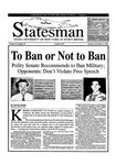 The Statesman, v. 35, i. 20 by State University of New York at Stony Brook