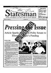 The Statesman, v. 35, i. 15 by State University of New York at Stony Brook