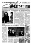 The Statesman, v. 38, i. 18 by State University of New York at Stony Brook