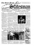 The Statesman, v. 38, i. 24 by State University of New York at Stony Brook