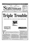 The Statesman, v. 36, i. 11 by State University of New York at Stony Brook