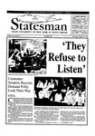 The Statesman, v. 36, i. 12 by State University of New York at Stony Brook