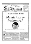 The Statesman, v. 36, i. 15 by State University of New York at Stony Brook