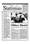 The Statesman, v. 35, i. 24 by State University of New York at Stony Brook