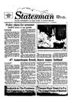 The Statesman, v. 34, i. 01 by State University of New York at Stony Brook