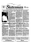 The Statesman, v. 34, i. 03 by State University of New York at Stony Brook